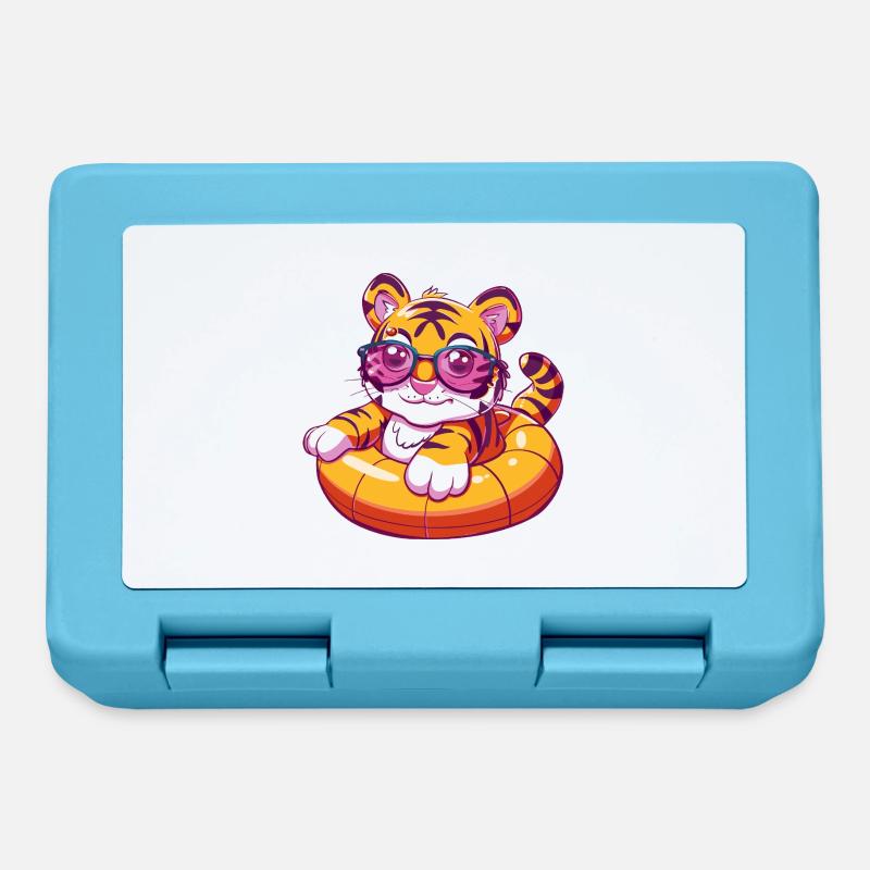 Tiger Comic Cool - Brotdose - Saphirblau