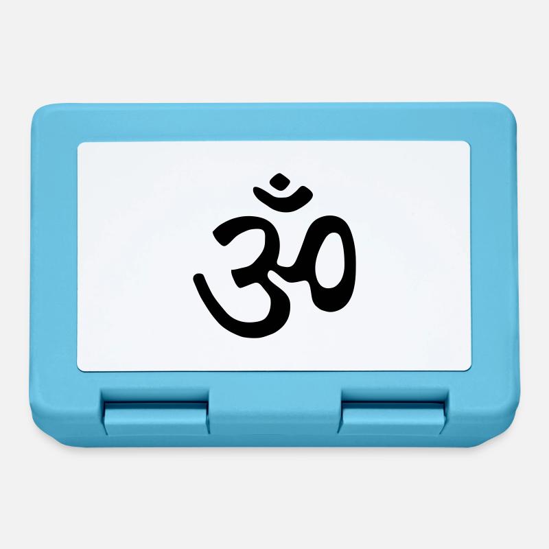om - Lunchbox - sapphire blue