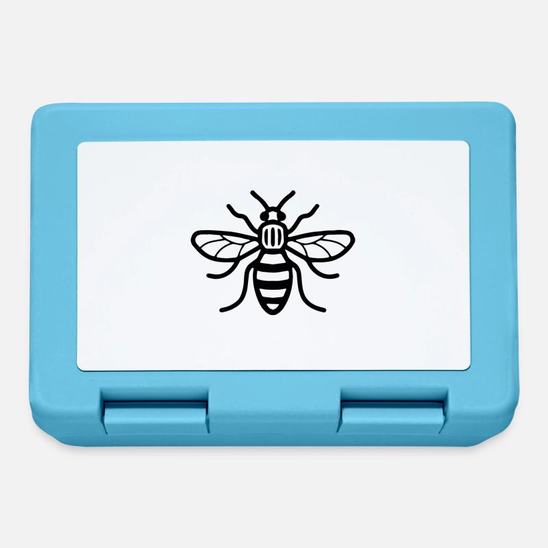 Manchester Bee - Brotdose - Saphirblau