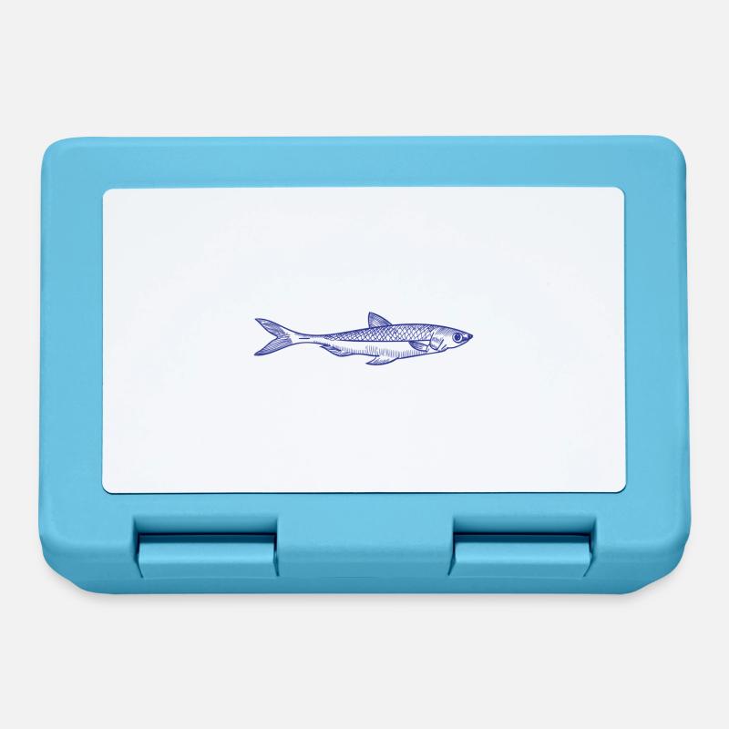 Fish - Lunchbox - sapphire blue