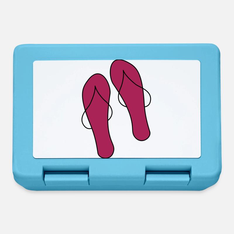 flipflops - Brotdose - Saphirblau
