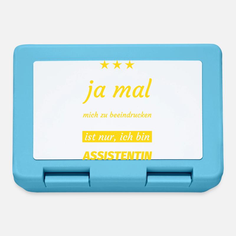 Biologisch-technische Assistentin - Brotdose - Saphirblau