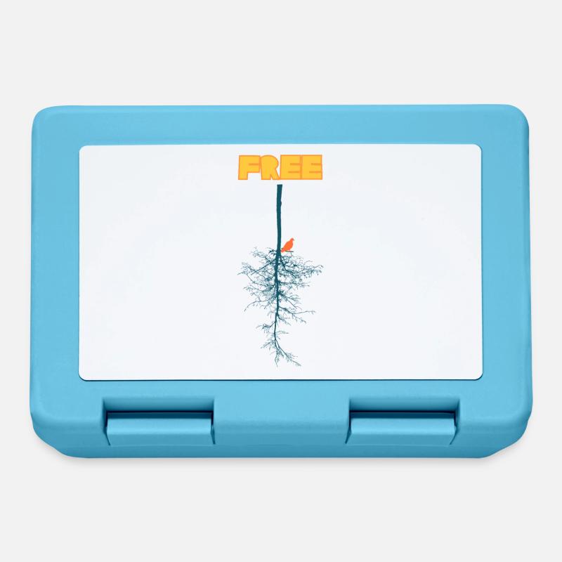 Free - Lunchbox - sapphire blue