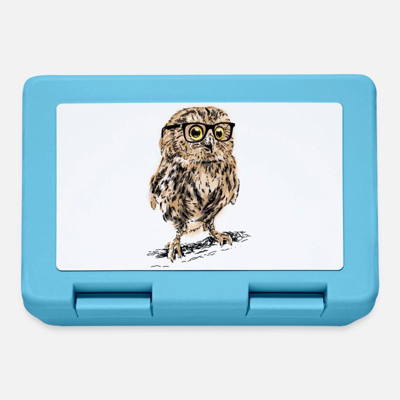 AD Owl - Brotdose - Saphirblau
