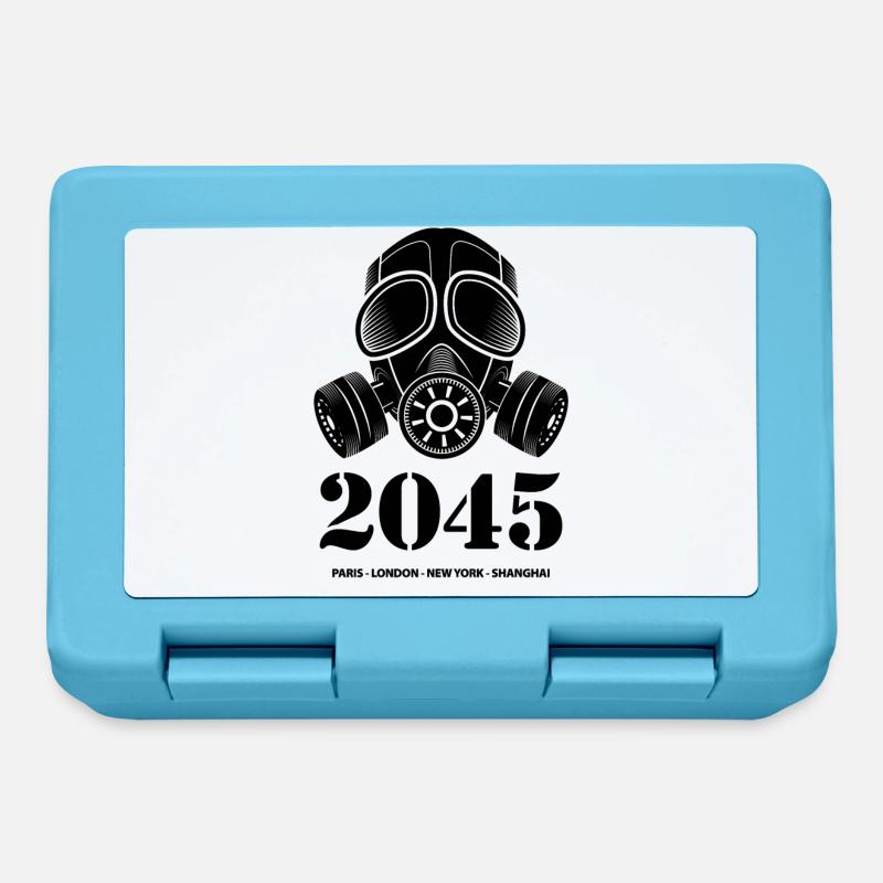 2045 blak - Boîte à goûter - bleu saphir