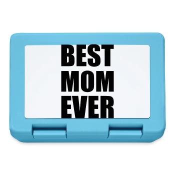 Best mom ever - Lunchbox - sapphire blue - Front