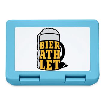 Bierathlet | Beer | Bier - Boîte à goûter - bleu saphir - Devant