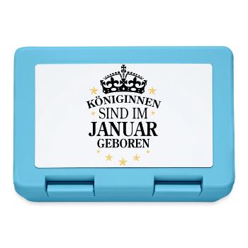 Königinnen Januar - Brotdose - Saphirblau - Vorne