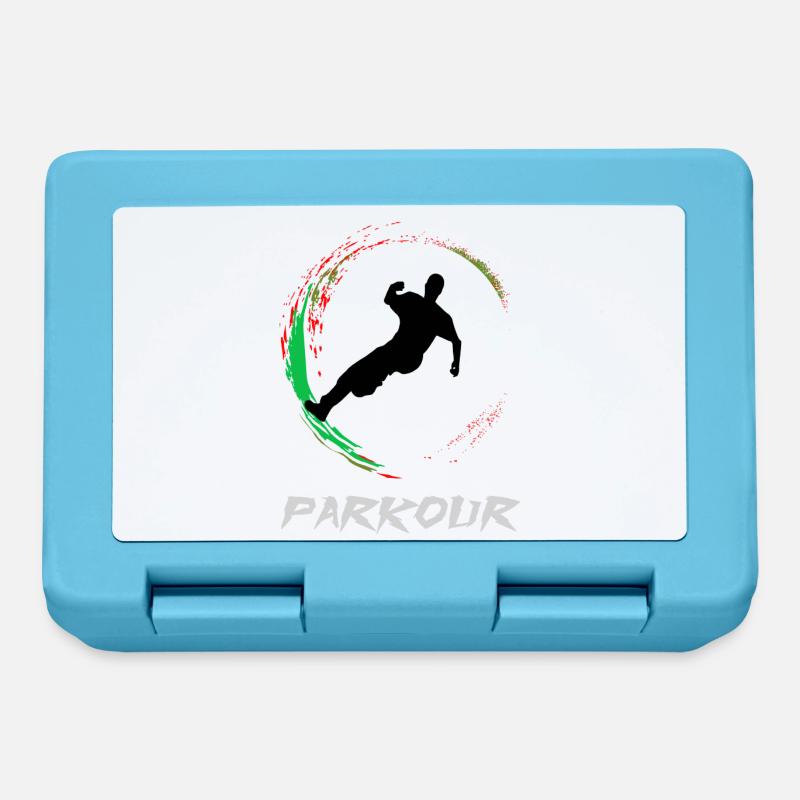 Parkour - Boîte à goûter - bleu saphir