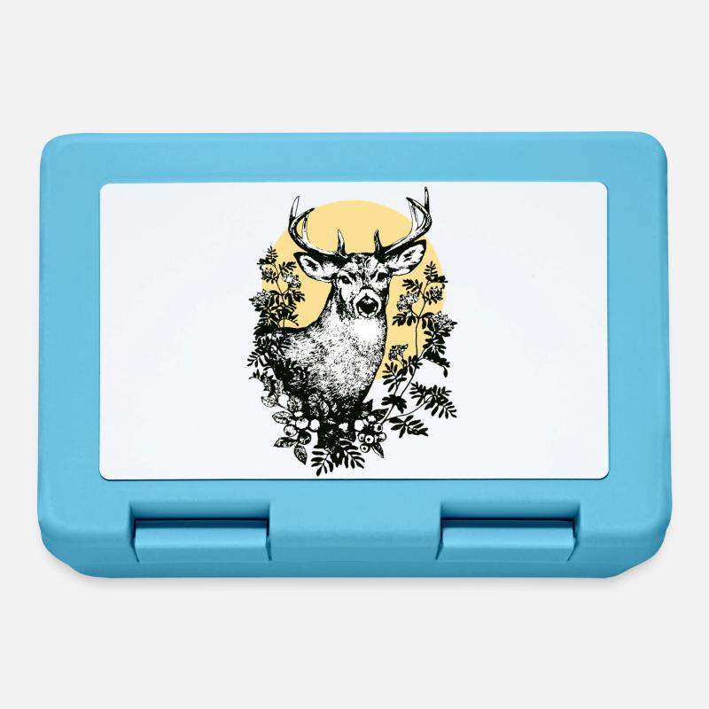 DEER - Lunchbox - sapphire blue