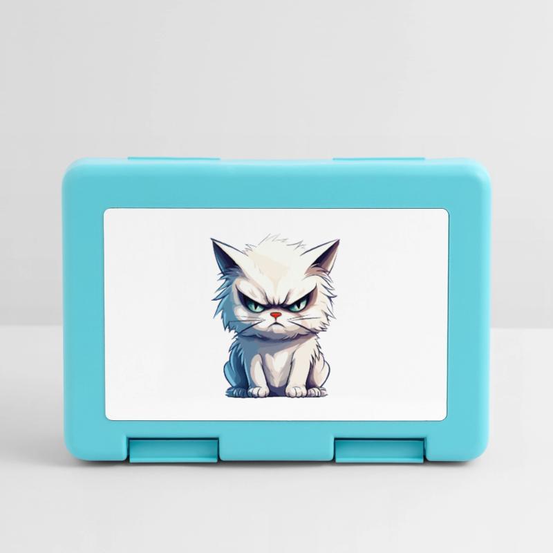 cat grumpy grumpy grumpy meow funny Lunchbox