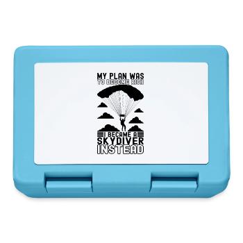 Parachute Parachutist - Lunchbox - sapphire blue - Front
