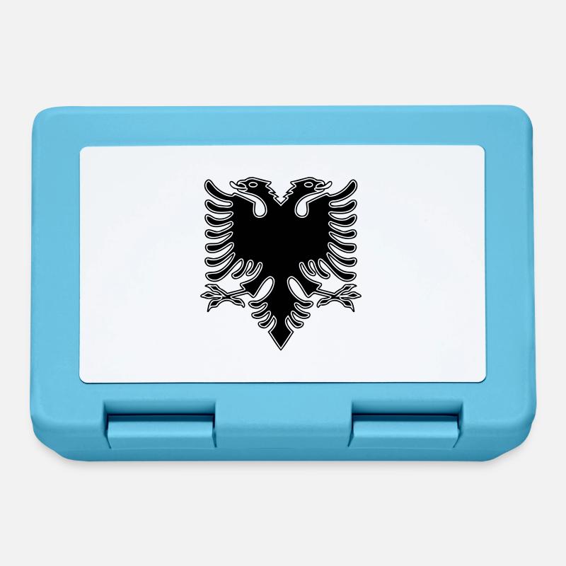 Doppelkopf Eagle_V2 - Brotdose - Saphirblau