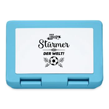 der beste stürmer - Brotdose - Saphirblau - Vorne