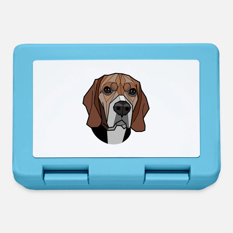 Beagle - Boîte à goûter - bleu saphir