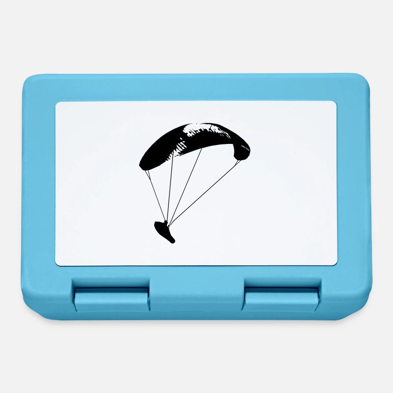 paraglider 10 - Brotdose - Saphirblau