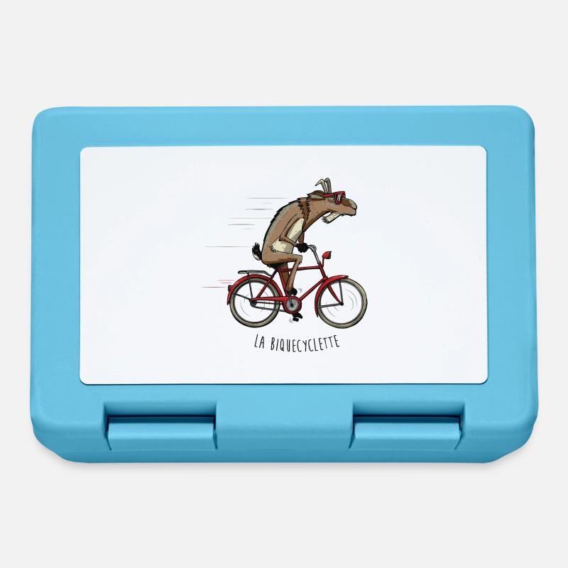 Biquecyclette - Brotdose - Saphirblau