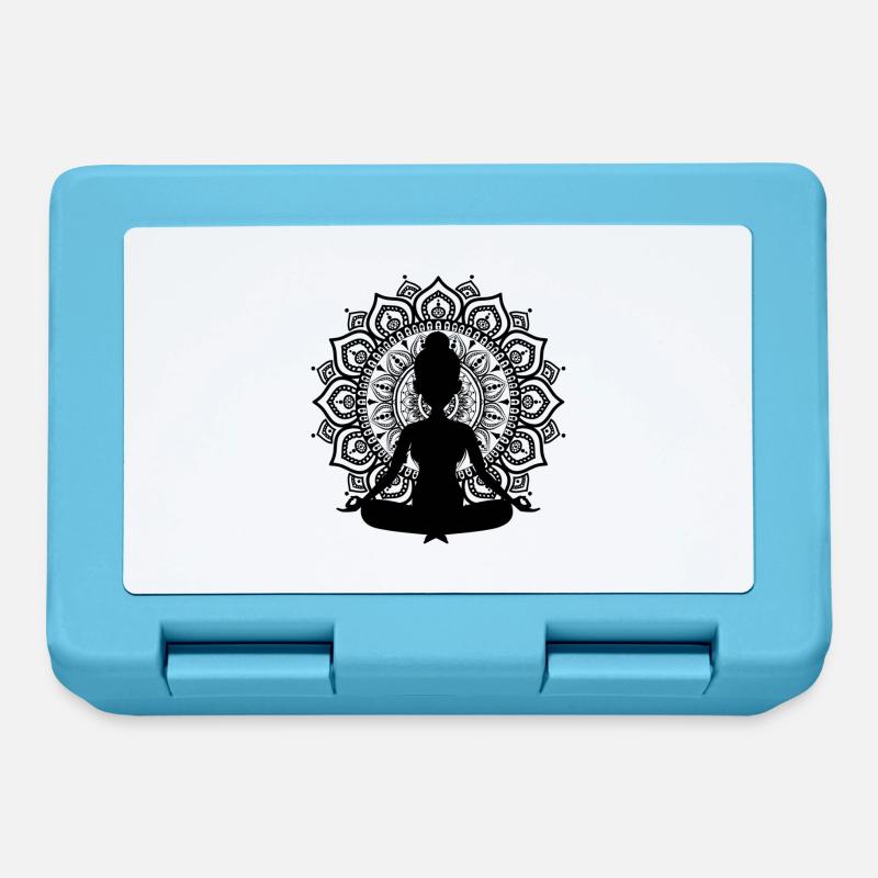 Méditation - Boîte à goûter - bleu saphir