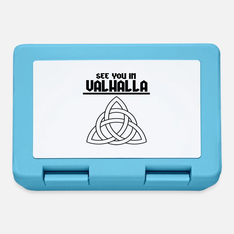 Valhalla - Brotdose - Saphirblau