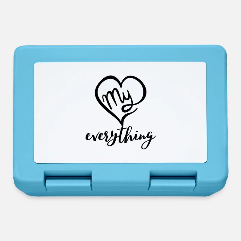 my evrything - Lunchbox - sapphire blue