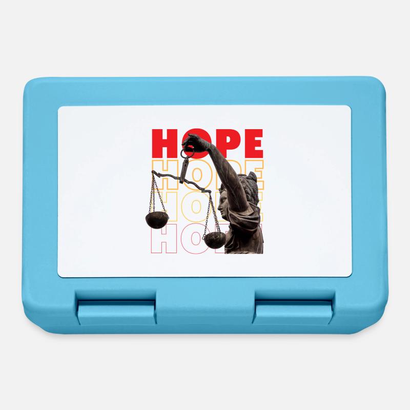 hope - Brotdose - Saphirblau