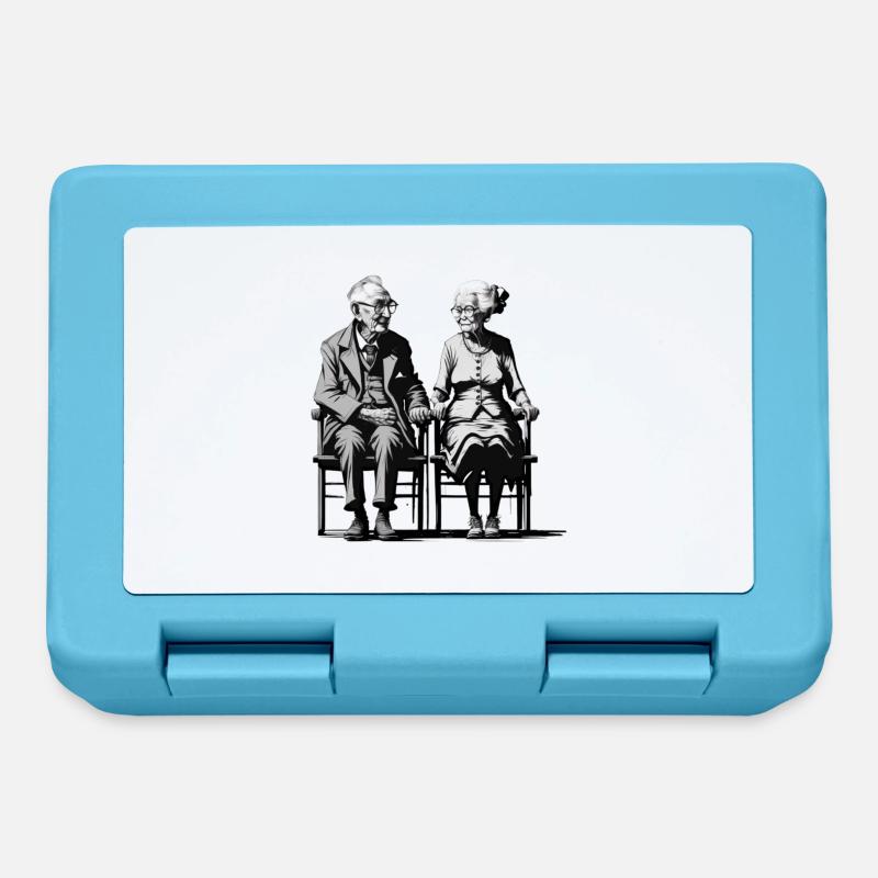 Granny's - Lunchbox - sapphire blue