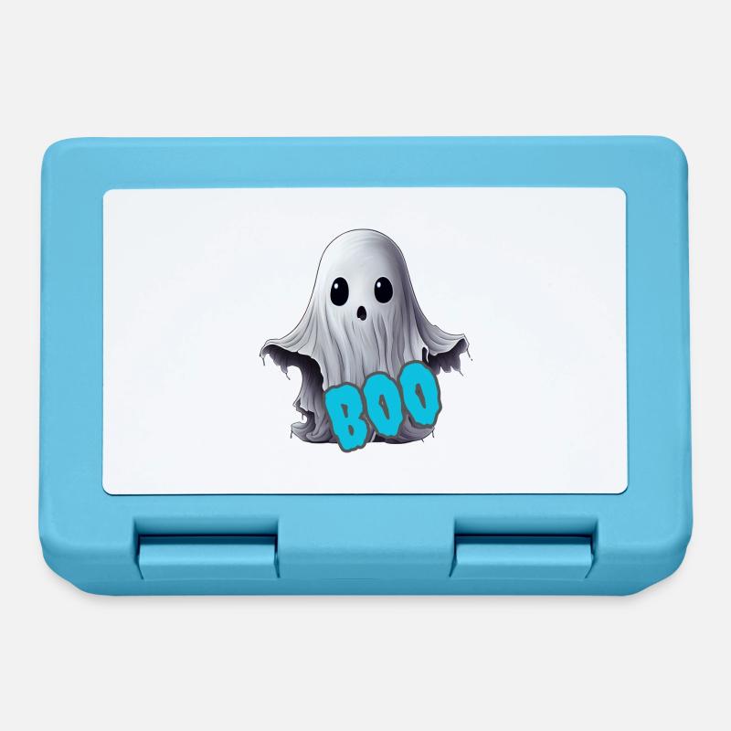 Boo the Ghost - Lunchbox - sapphire blue