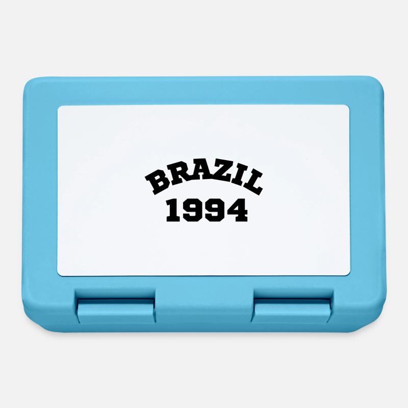 Brésil1994 - Boîte à goûter - bleu saphir
