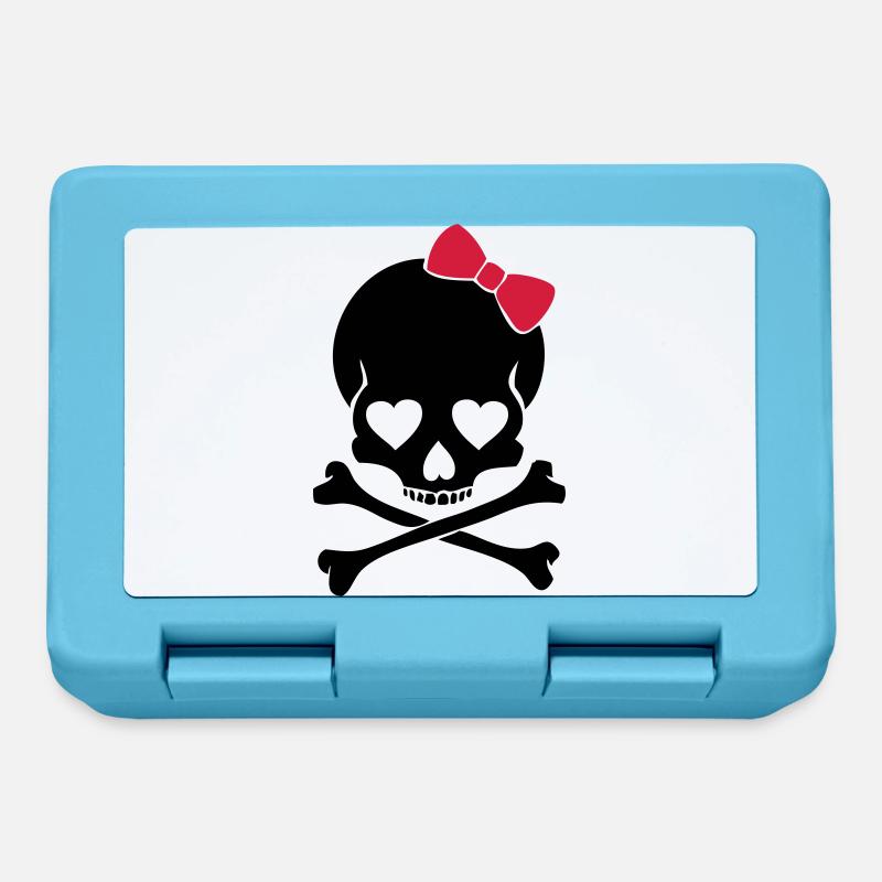 Totenkopf - Lunchbox - sapphire blue