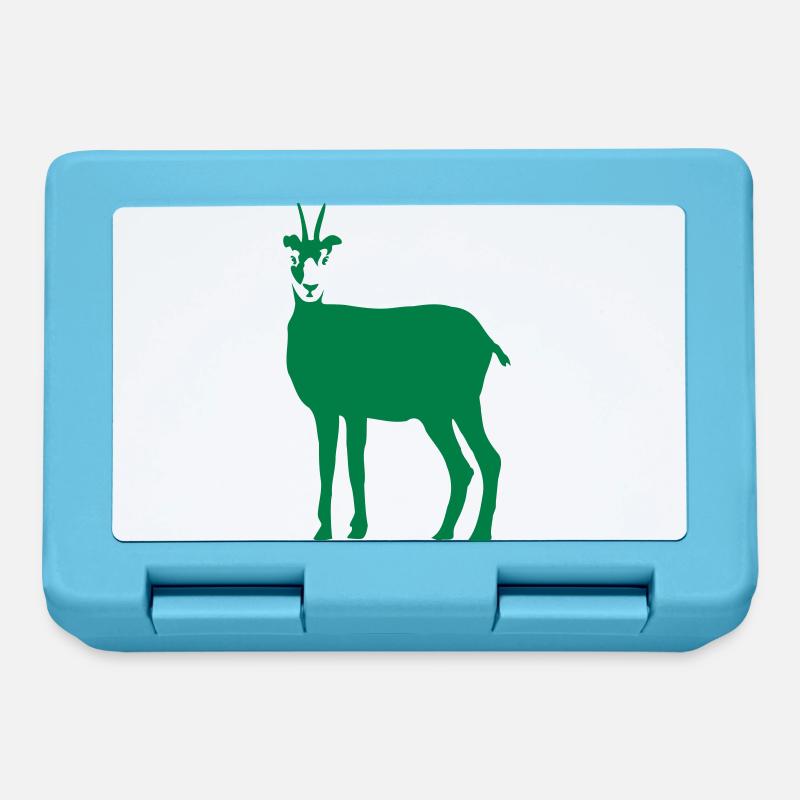 Le Chamois (Vector) - Brotdose - Saphirblau