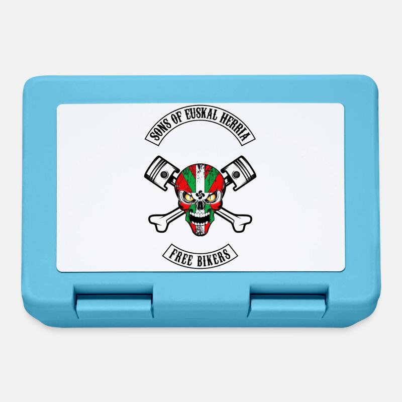 Basques Free Bikers - Boîte à goûter - bleu saphir