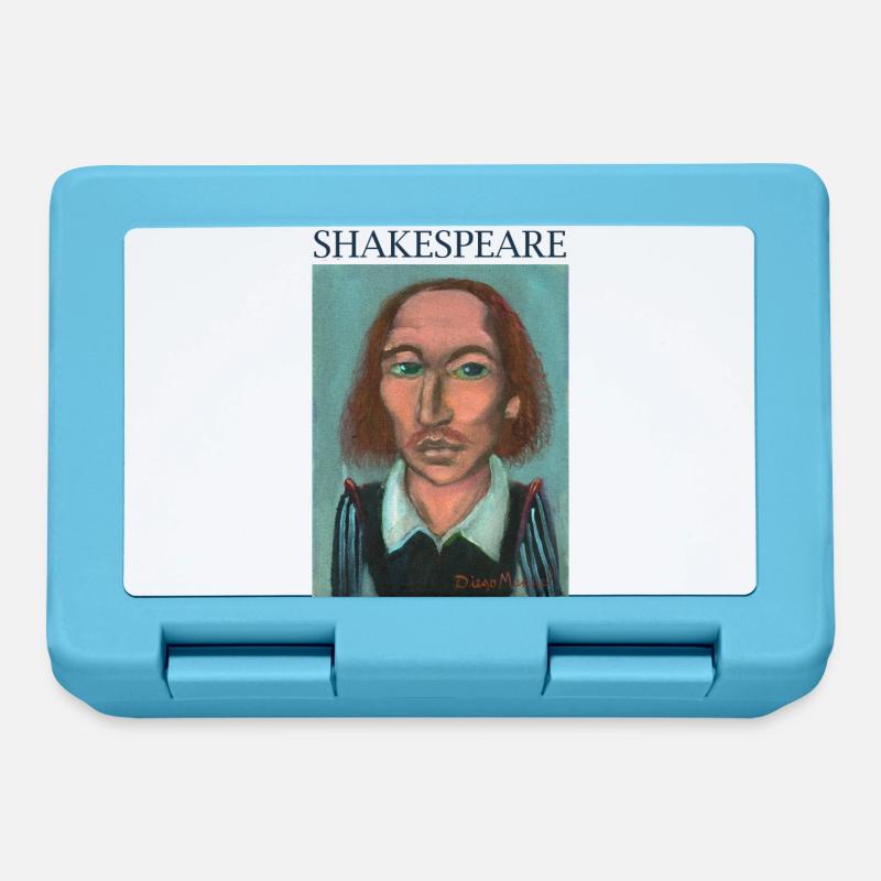 William Shakespeare - Boîte à goûter - bleu saphir