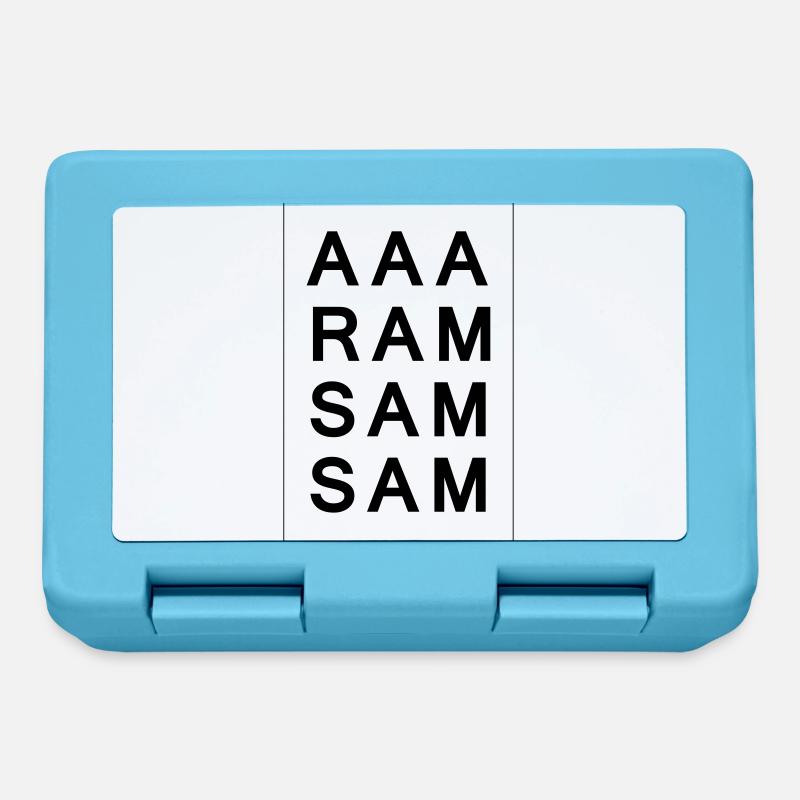 Kindergarten Geschenk - Brotdose - Saphirblau