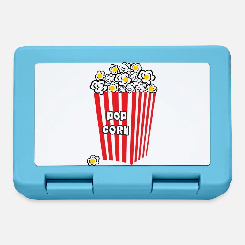 pop corn - Lunchbox - sapphire blue