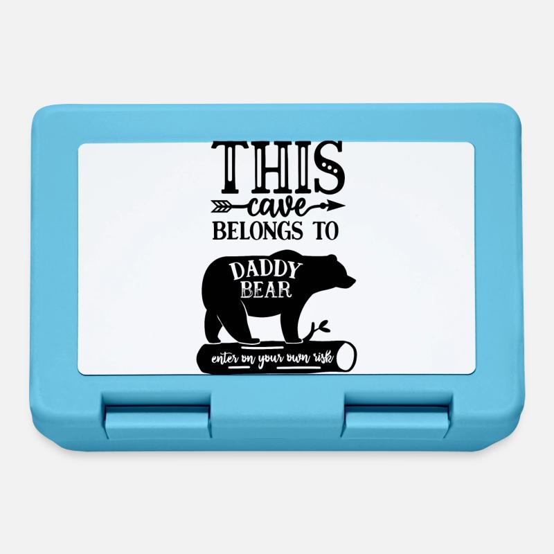 DADDY BEAR - Lunchbox - sapphire blue