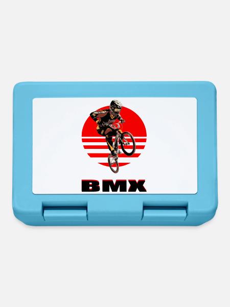 Vélo BMX - Boîte à goûter - bleu saphir