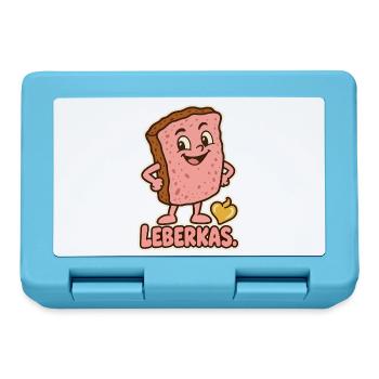 Leberkas Kostüm Paar - Brotdose - Saphirblau - Vorne