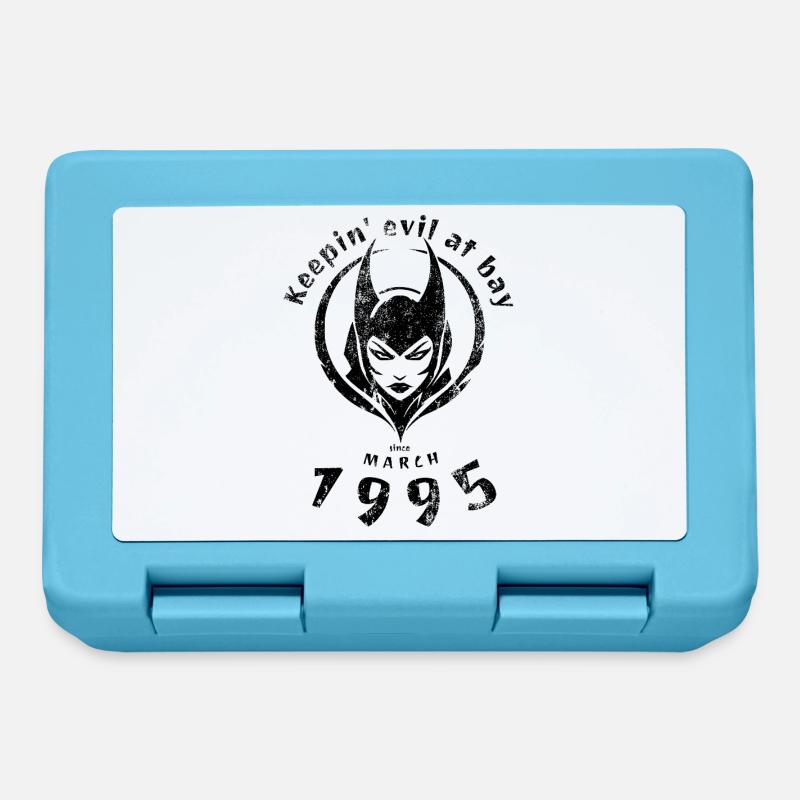 30. Geburtstag Keepin evil at bay since 03/1995 - Lunchbox - sapphire blue
