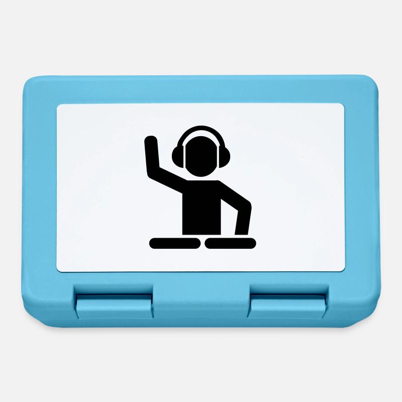 DJ - Lunchbox - sapphire blue
