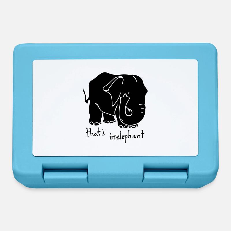 Quotes - Lunchbox - sapphire blue