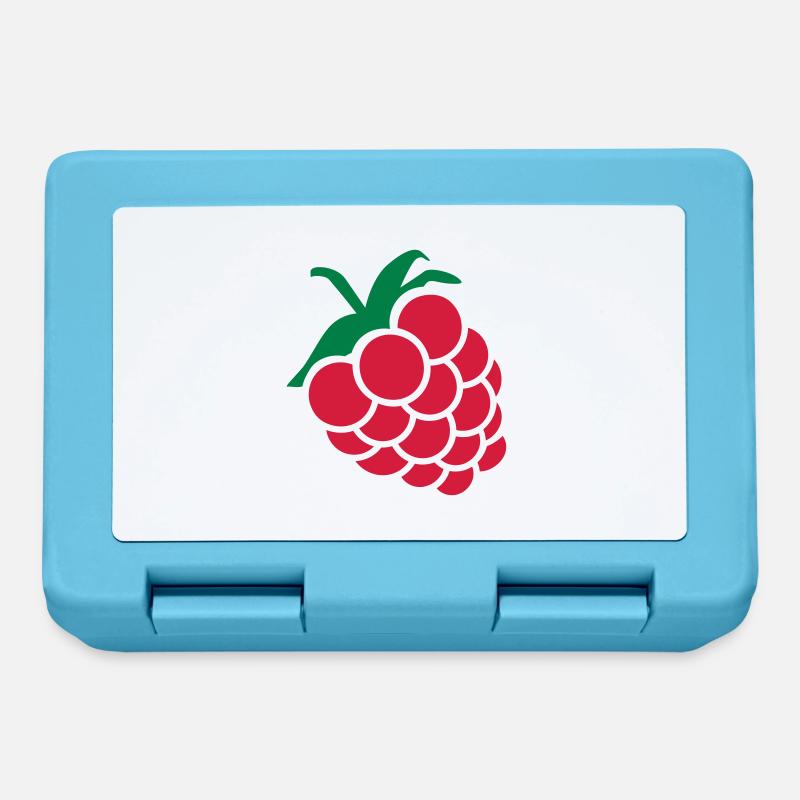 Framboise - Boîte à goûter - bleu saphir