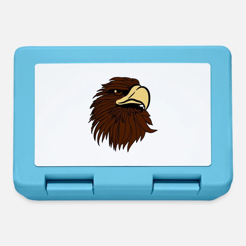 Eagle Bald Eagle - Lunchbox - sapphire blue