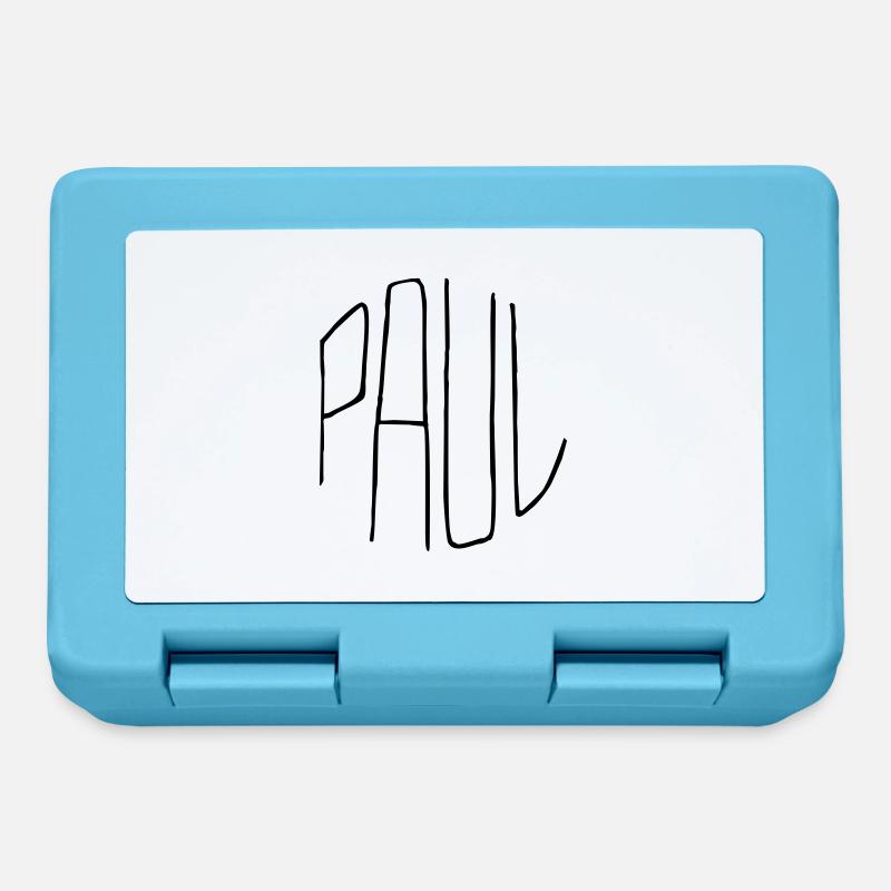 Paul Geschenk - Brotdose - Saphirblau