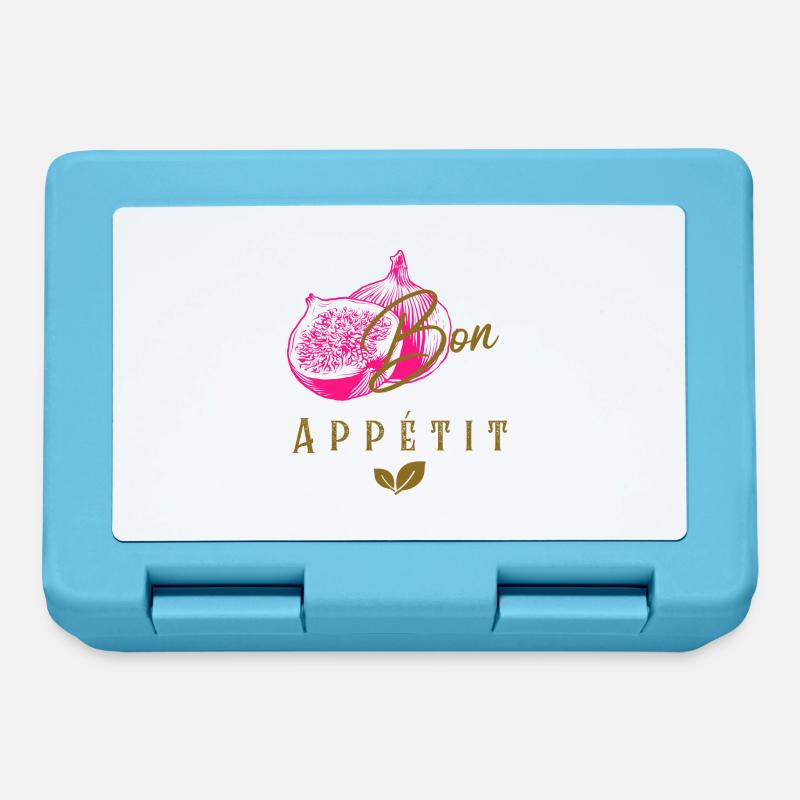 Bon Appetit - Boîte à goûter - bleu saphir