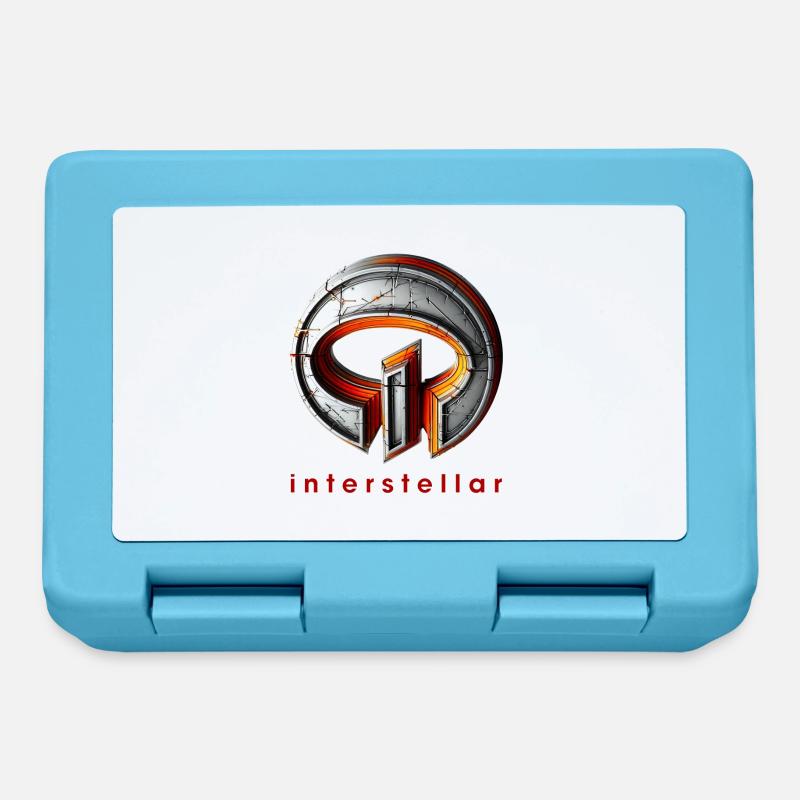 interstellar symbol design von 74elements - Brotdose - Saphirblau