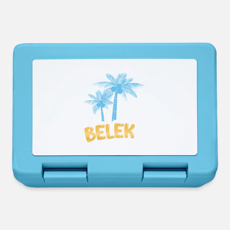 Belek als Belek - Brotdose - Saphirblau