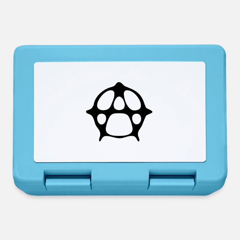 Anarchy / Anarchist - Lunchbox - sapphire blue