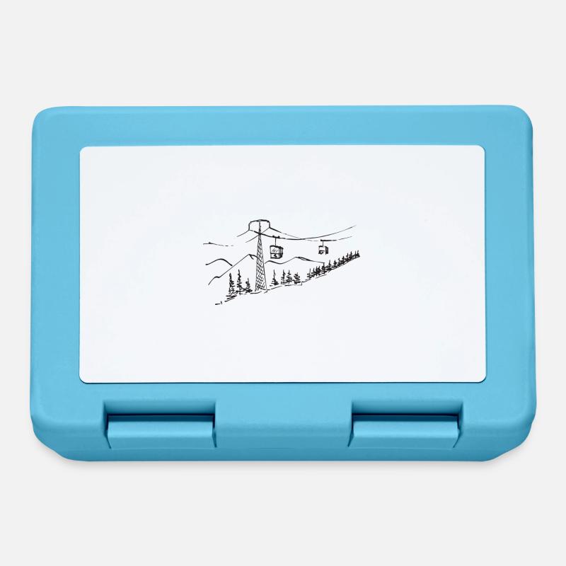 Ropeway - Lunchbox - sapphire blue