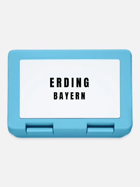 Erding Bayern - Brotdose - Saphirblau