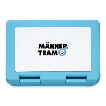 Männer Team Stolz - Brotdose - Saphirblau - Vorne